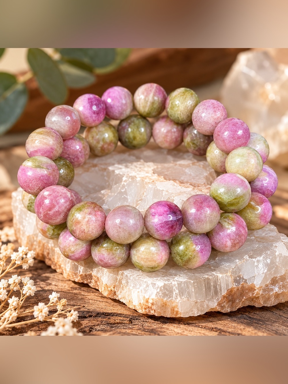 Watermelon Tourmaline 12mm